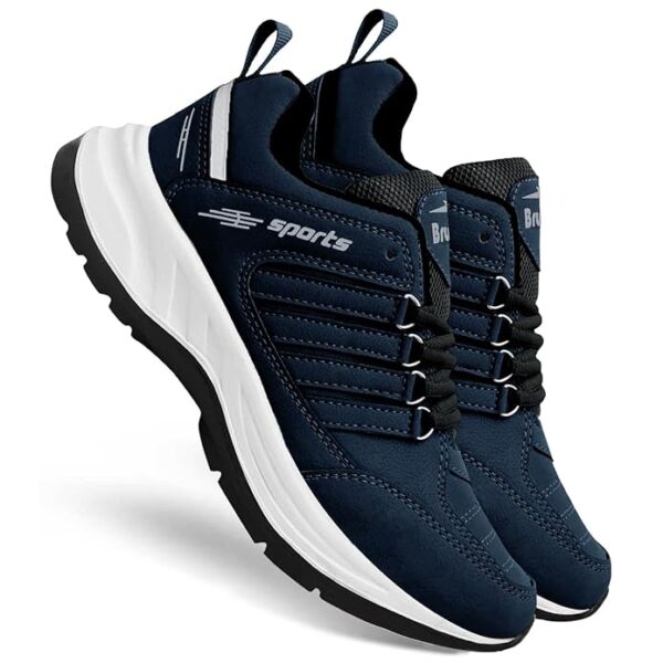 BRUTON EVA Lite Sport Shoes Running Shoes for Men- Blue - Image 5